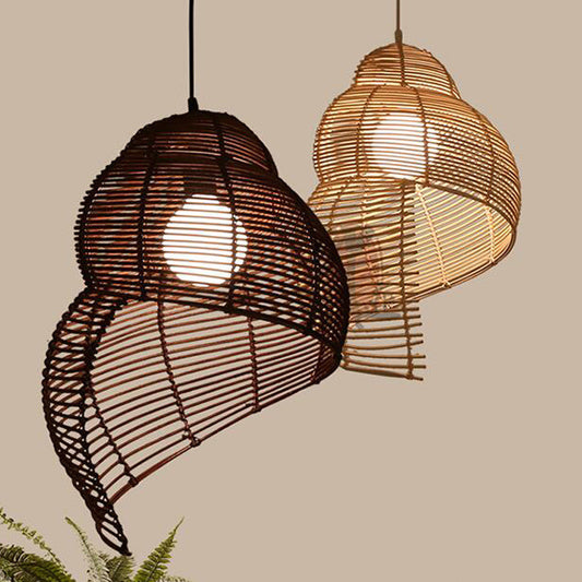 Light Vintage Rattan Pendant light